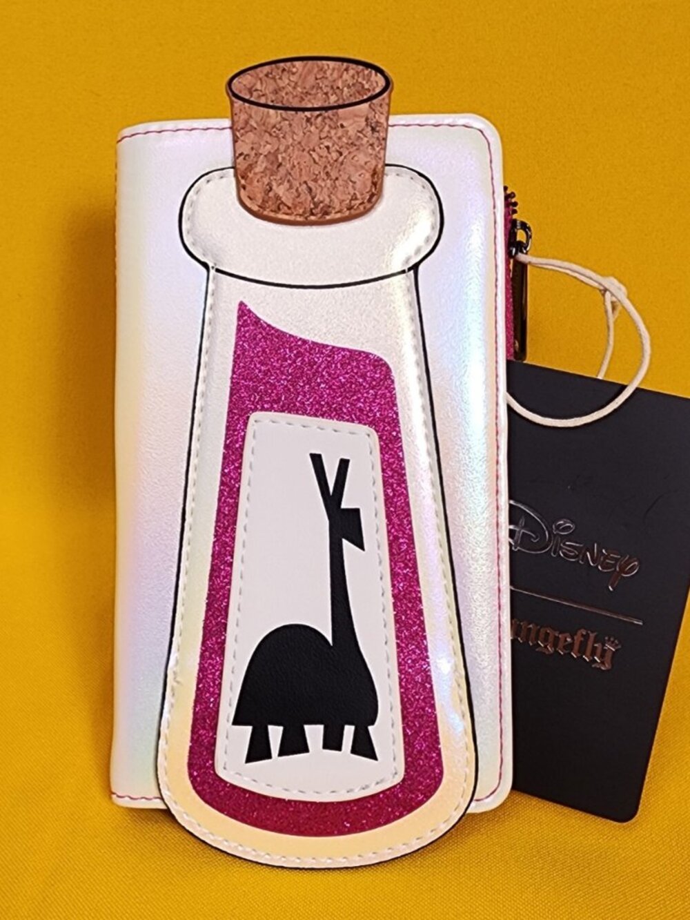 Loungefly Disney The Emperor's New Groove Llama Potion Bottle Figural Wallet NEW